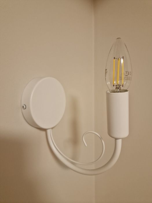 Kinkiet CANDLE biały E14 INSPIRE