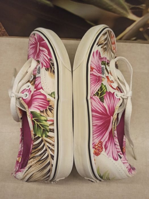 VANS trampki w kwiaty rozm.36