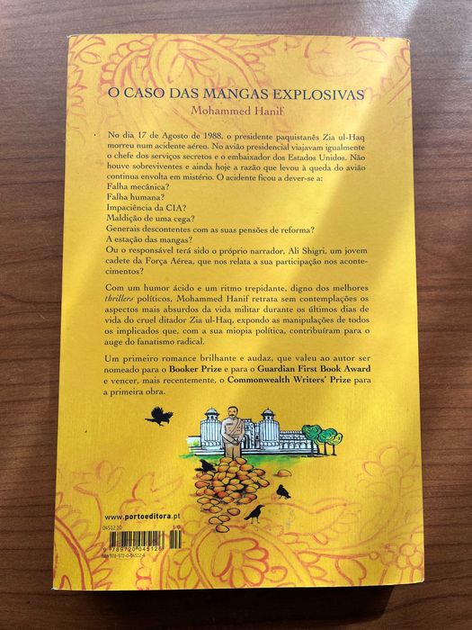 O Caso das Mangas Explosivas - Mohammed Hanif