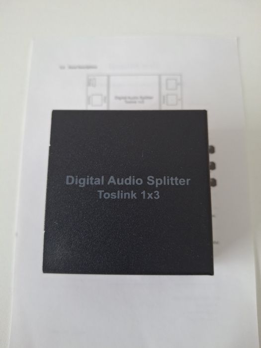 Switch para 3 saídas Digital Óptica