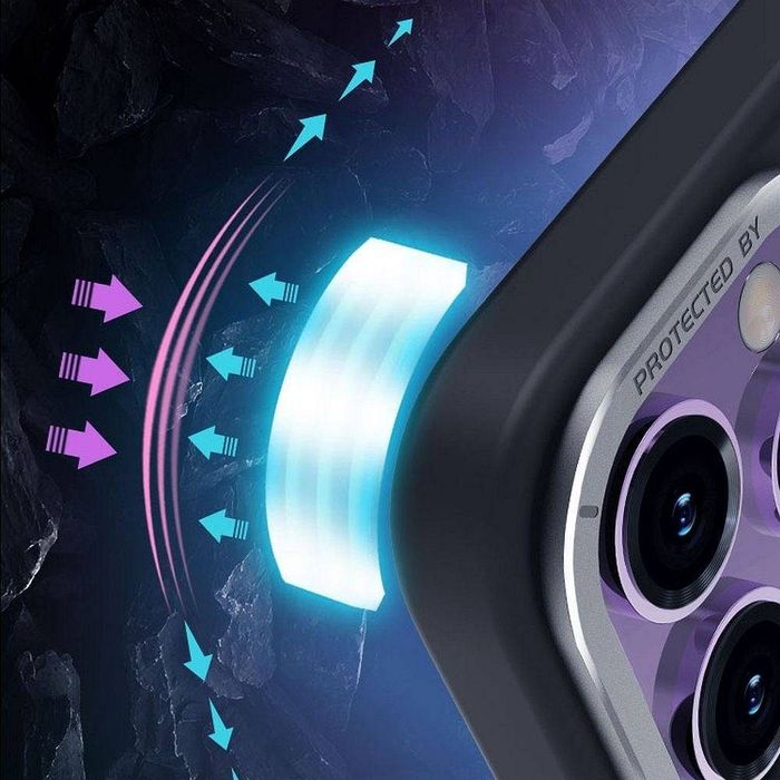 Futerał X-One Dropguard Magnetic Case Air Apple Iphone 16 Plus Czarny