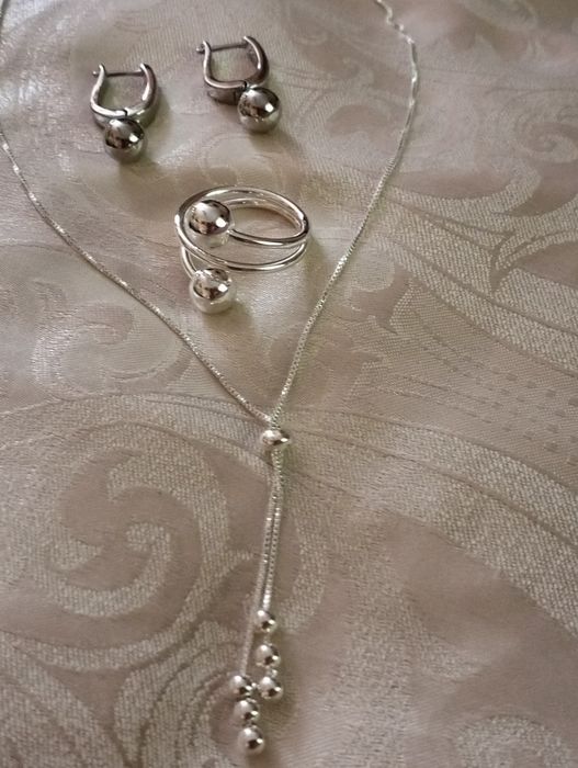 Серебр.цепочка Снейк с шариками