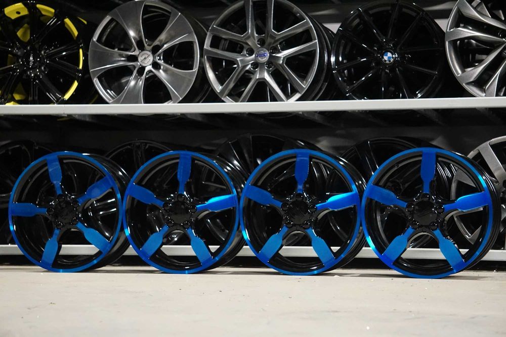 Alufelgi oryginał Seat 5x112 7Jx17 et56 cb57,1mm candy blue cnc