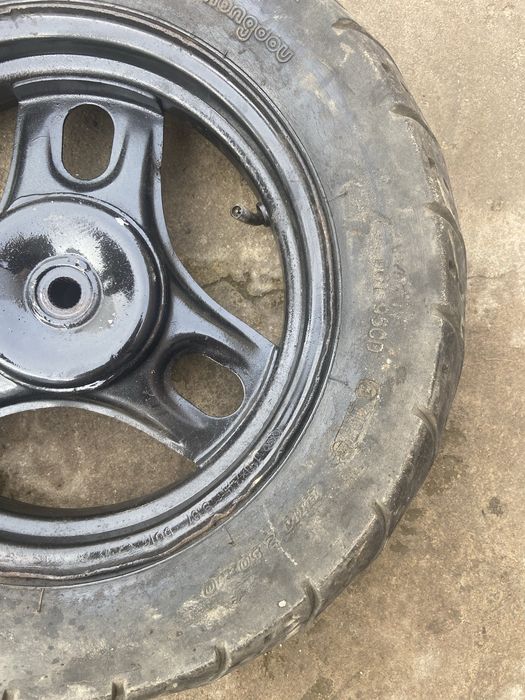 Шина+диск разом! Хонда,Honda Колесо на мопед, скутер 3.50-10