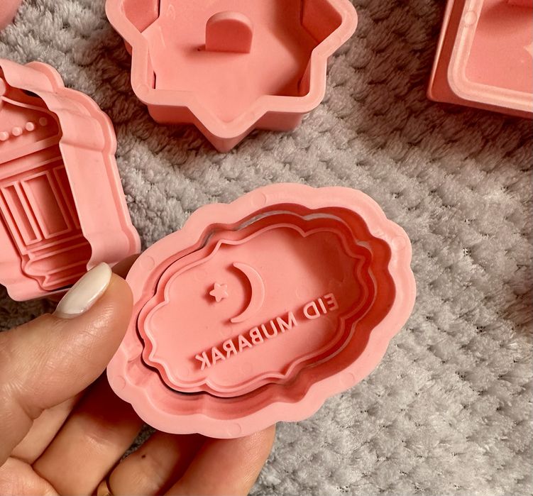 8 moldes para bolachas Ramadao - Eid Mubarak