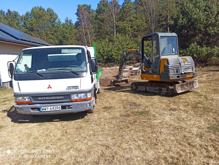 Koparka JCB 803 gąsienicowa