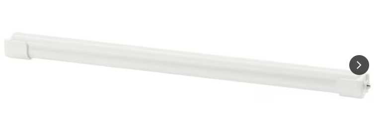 Varão, branco ELVARLI IKEA 40 cm