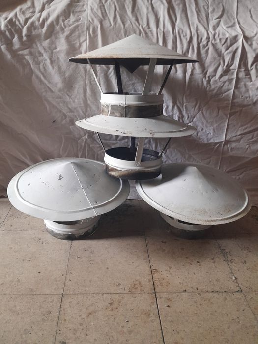 4 chapéus de chaminé