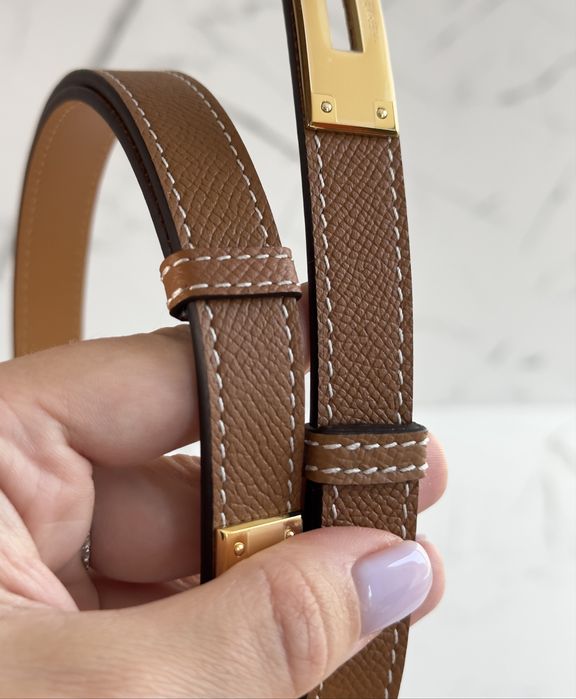 Ремінь Hermes Kelly Belt epsom, пояс ермес келлі, ремень эрмес келли