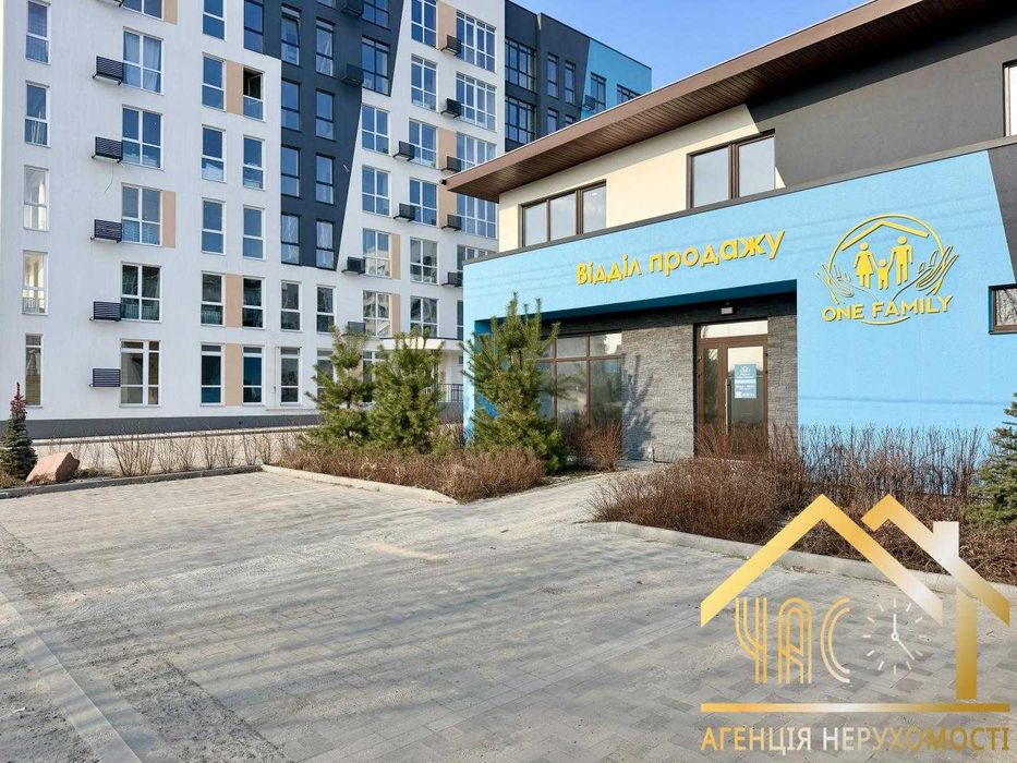 БЕЗ КОМІСІЇ! Продаж 1-кімнатної квартири, Ходосівка, ЖК One Family з газом