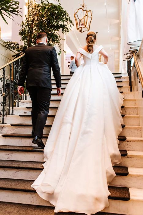 Suknia ślubna pronovias farrah, rozmiar 36-38