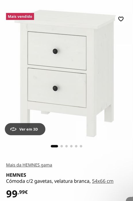 Mesa de cabeceira IKEA