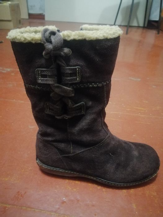 Зимові сороки натуральний замш