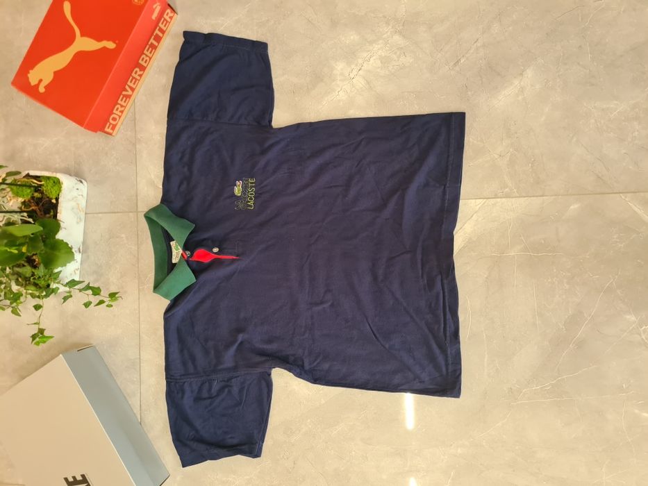 Lacoste polo granatowe