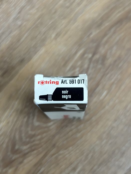 Tusz kreślarski Rotring czarny 23ml nowy oryginalnie zamknięty