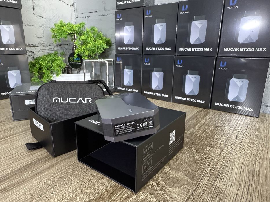 Автодіагностика MuCar BT200Max з штучним інтелектом + Подовжувач 36см