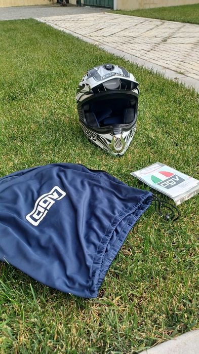 Capacete Vintage topo de gama AGV AX6