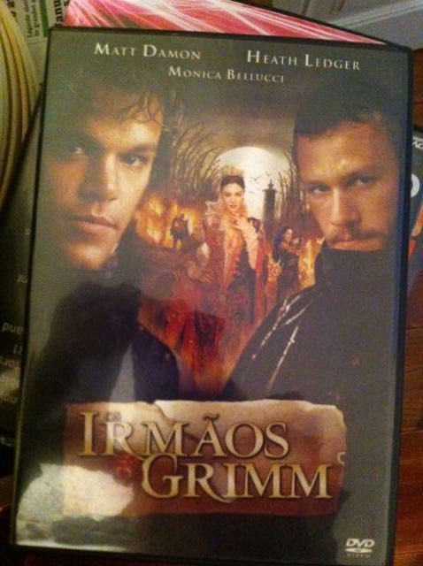 DVD filme de os Irmãos Grimm, com Matt Damon e Heath Ledger