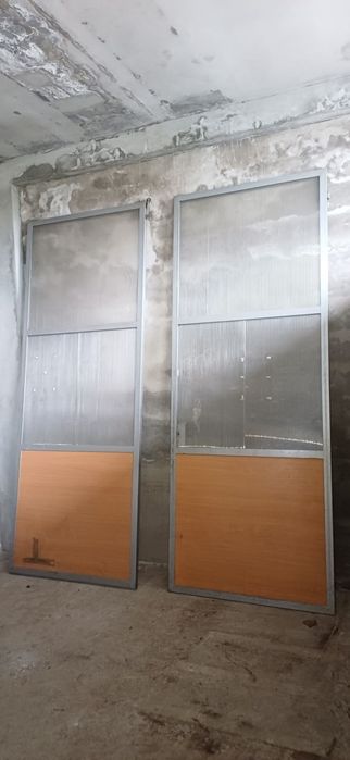 Porta Correr duas folhas Acrílico