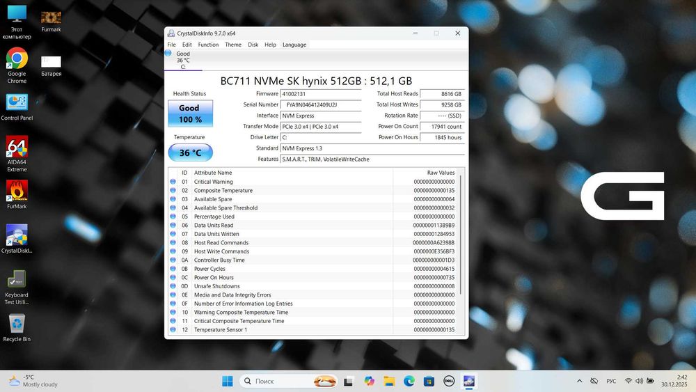 Dell G15 5515 AMD Ryzen 5 5600H Nvidia RTX 3050 16GB RAM 512GB SSD