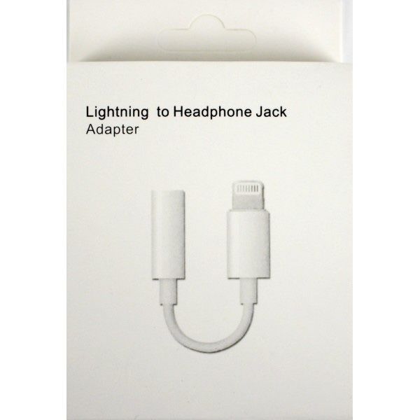 Переходник на Айфон Lightning-3.5mm Адаптер для iPhone Лайтинг
