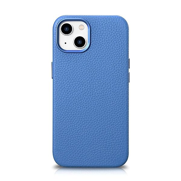 iCarer Litchi Premium Leather Case skórzane etui iPhone 14 magnetyczne