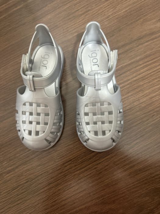 Sandalias Igor Bronze/Prata