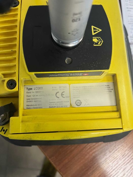 GPS Leica ICON ICG60 Trimble tyczka geodezyjna
