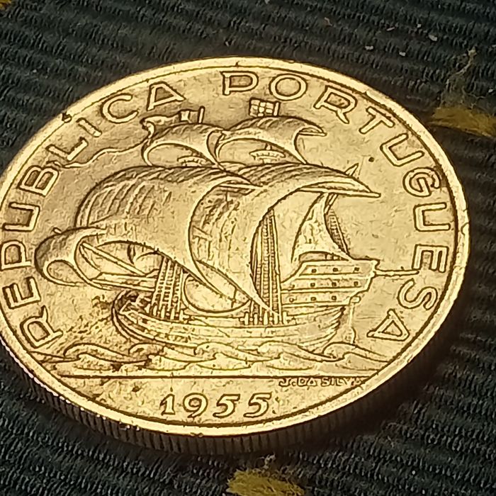 moeda prata 10.00   1955