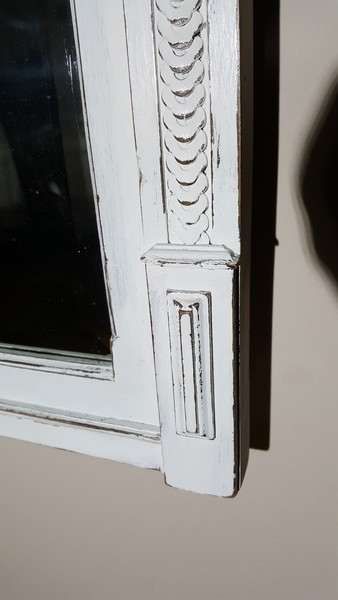 piękne lustro shabby chic