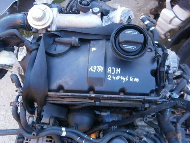 audi vw golf IV 1,9 tdi AJM silnik sprawny 240 tyś osprzęt silnika AJM