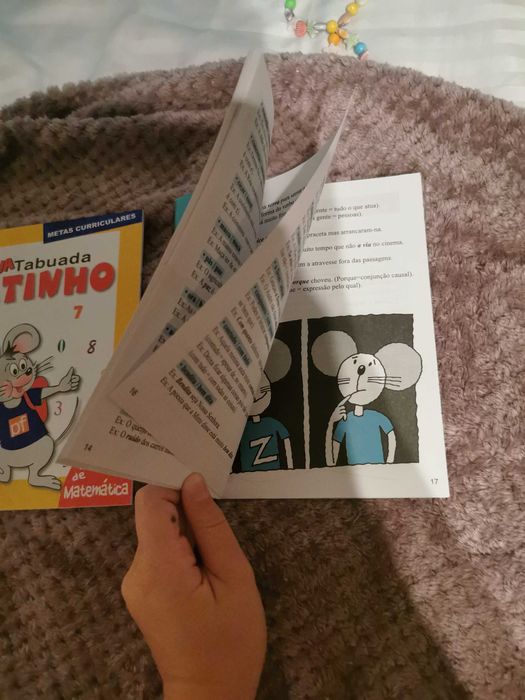 Livros de da tabuada 2º ano coleção do Ratinho  incluindo 2 livros