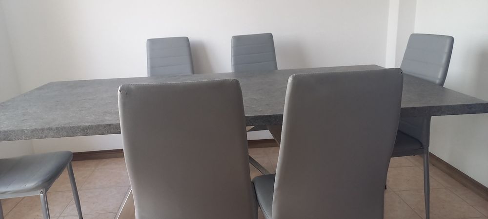 Mesa de jantar usada + 6 cadeiras