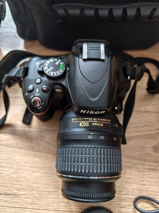 Lustrzanka D5100 z obiektywem 18-55mm