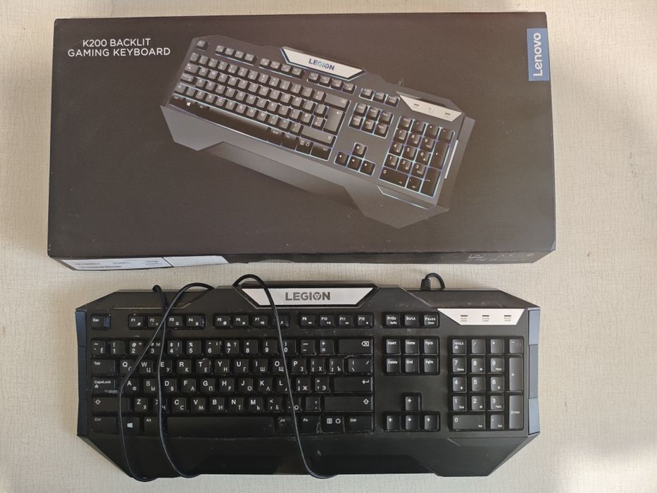 Ігрова Клавіатура Lenovo Legion з підсвіткою Клавиатура