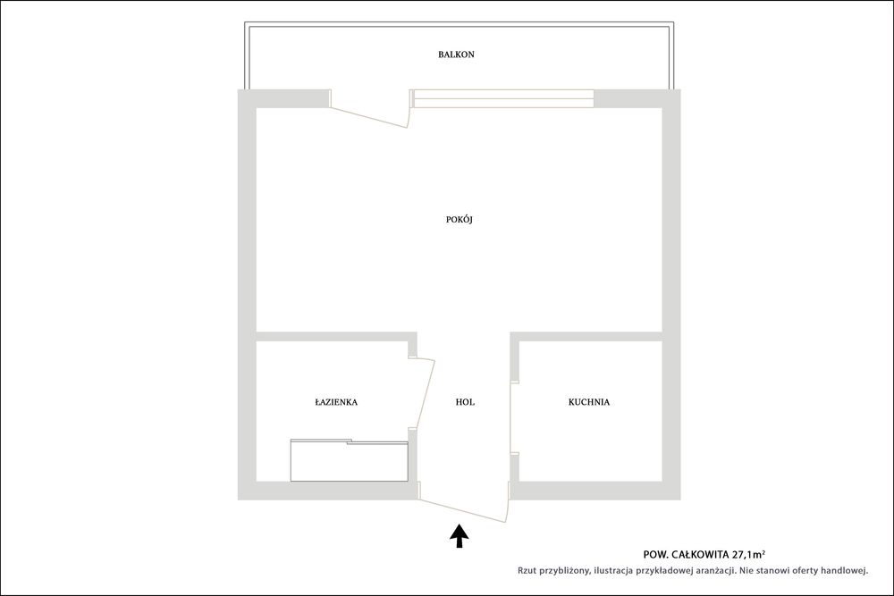 Kawalerka ul.Puławska 11
