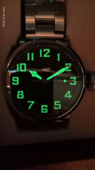 Часы Pilot 47mm хомаж Zenith NH35