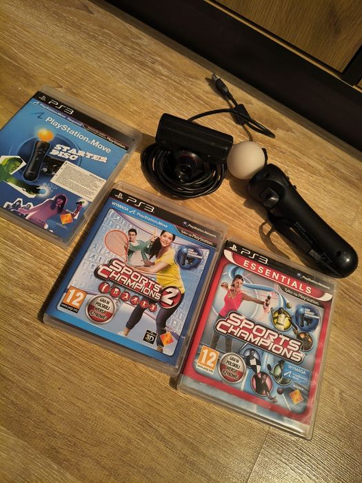 PS3 gry sports pad move kamera