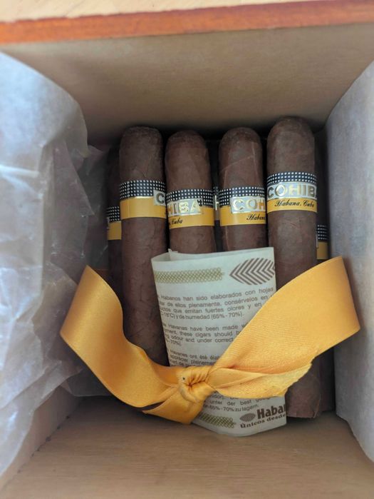 Caixa Charutos Cohiba Robustos (Cabinet SLB) - Habana, Cuba