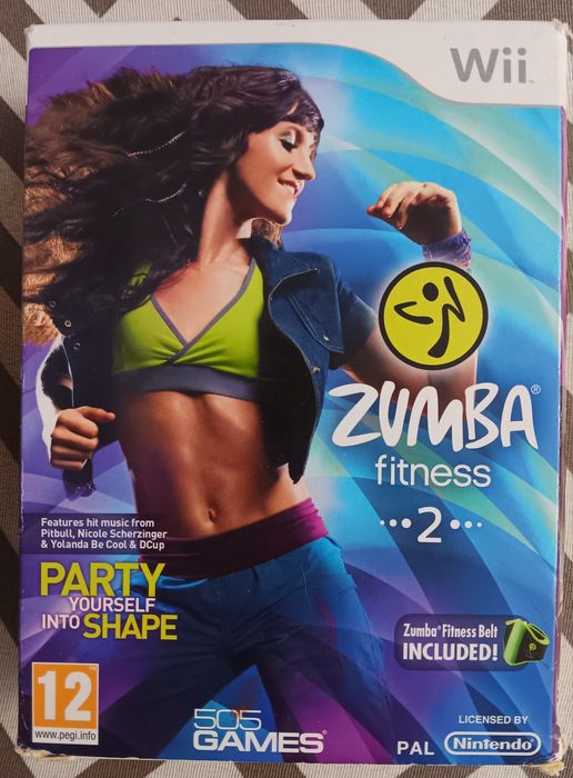 Conjunto Zumba Fitness 2 Nintendo Wii