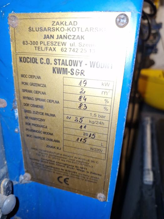 Kocioł na paliwo stałe