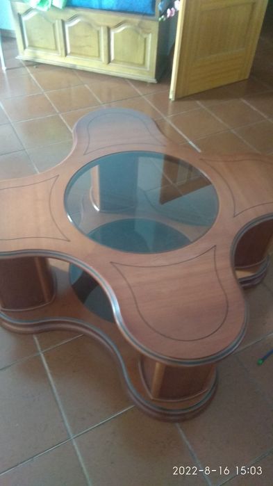 Mesa centro como nova