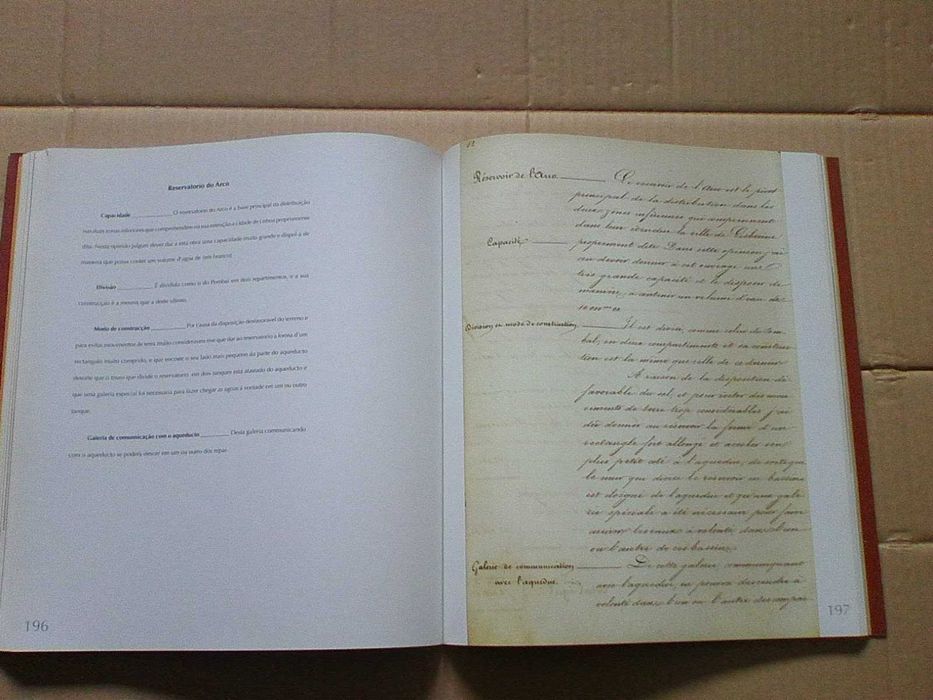 O projecto de Louis-Charles Mary para distribuição de água na cidade de Lisboa