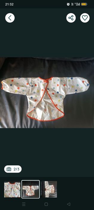 Fartuch ikea dla dziecka