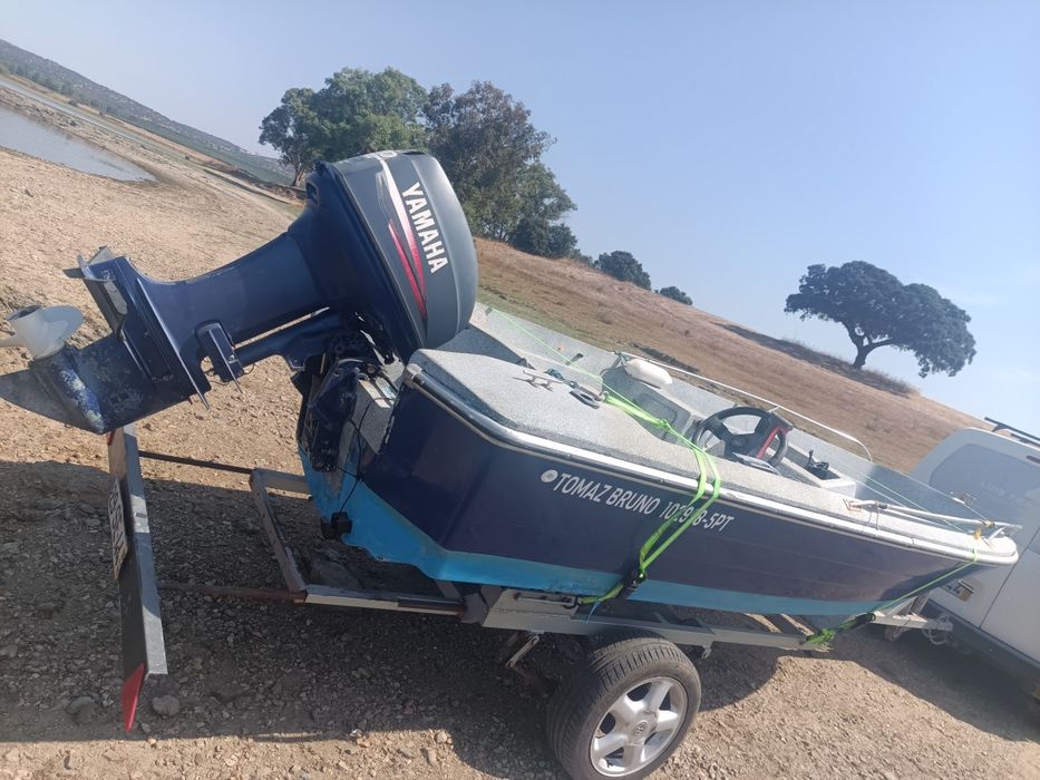 Fibramar 435 Yamaha 40HP 2T – Barco de pesca e lazer pronto a navegar
