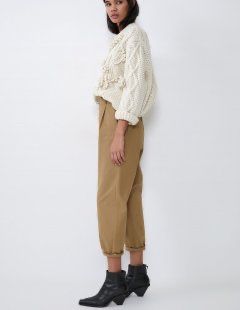 Брюки чіноси від zara верблюжий колір XS