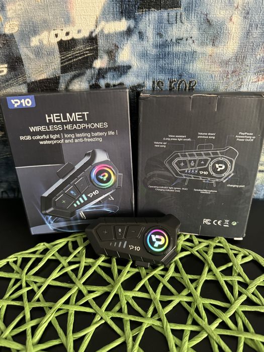 Мотогарнітура p10 | Мотомузика, Мотонавушники Y10 M10 Y20