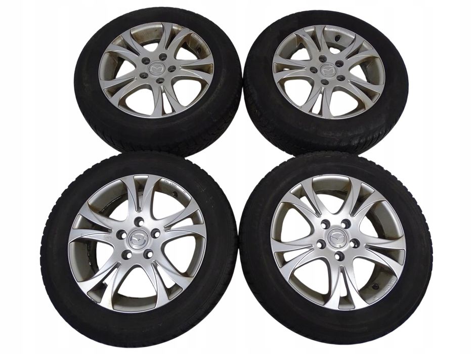 felgi aluminiowe 5x114,3 + opony zimowe 195/65 i 205/60 16 mazda 3 5 6 gh