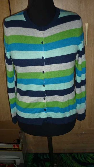 Christian Berg- kaszmirowy sweter r; L/XL- gat.