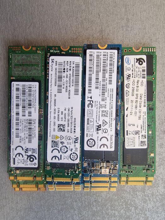 Продам жорсткі диски SSD m2 Sata 256GB 2280